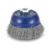 [Value Line - Professional Grade and DIY] Wire Cup Brushes,Crimped ,Wire Brushes,Light Cleaning Brushes  Angle Grinders