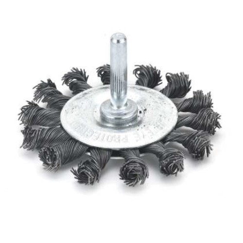 [Value Line-Professional Grade,DIY] Wire Brush,Twist Knotted Wire Wheel Brushes,Light Cleaning Brushes for Drills