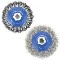 [Value Line - DIY] Wire Bevel Brush,Wire Brushes,Light Cleaning Brushes for Angle Grinders