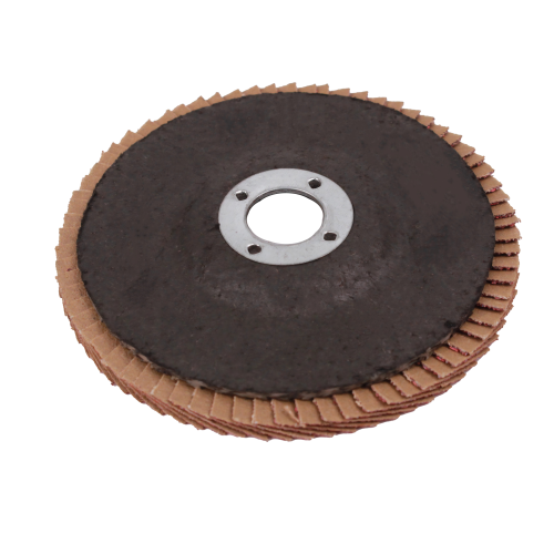 Flap Discs  4-1/2" x 7/8" Ceramic Grain Flap Sanding Disc, Type 27 Heavy Duty Abrasive Trimmable Grinding