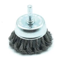 [Value Line-Professional Grade,DIY] Wire Brush,Twist Knotted Wire Wheel Brushes,Light Cleaning Brushes for Drills