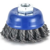 [Value Line - Professional Grade and DIY] Wire Cup Brushes,Twist Knotted, Heavy Cleaning Brushes Angle Grinder