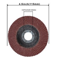 Flap Discs Aluminum Oxide T27 T29 36# 40# 80# 120# for Angle Grinders