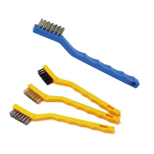 [Value Line-Professional Grade] Wire Brushes ,PP handle,Wooden handle,Small Wire Scratch Toothbrushes